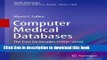 Books Computer Medical Databases: The First Six Decades (1950-2010) (Health Informatics) Free Online