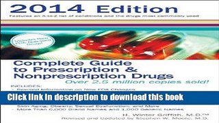 Ebook Complete Guide to Prescription   Nonprescription Drugs 2014 Free Online
