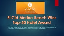 El Cid Marina Beach Wins Top-50 Hotel Award