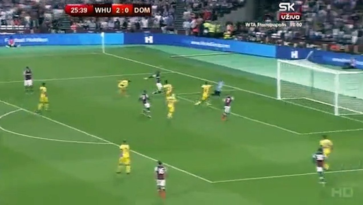 Cheikhou Kouyate Goal West Ham United 2-0 Domzale 04.08.2016 HD