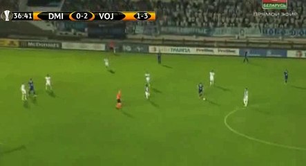 Nikola Antic Goal -  Din. Minsk 0-2 Vojvodina - 04-08-2016
