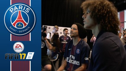 FIFA 17 - David Luiz et Kurzawa (PSG) jouent à FIFA 17