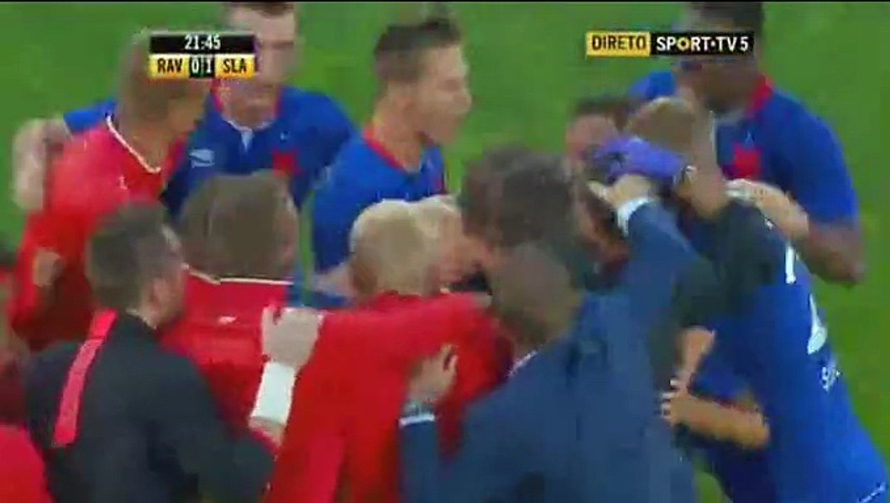 Josef Husbauer Goal - Rio Ave 0-1t Slavia Prague - 04-08-2016