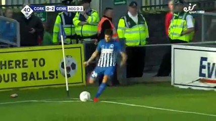 Sebastian Dewaest Goal - Cork City 0-2 Genk - 04-08-2016