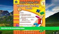Must Have  Daily Warm-Ups: Problem Solving Math Grade 3 (Daily Warm-Ups: Word Problems)  READ