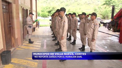 Villanueva no reporta daños por huracan EARL