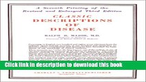 [PDF] Classic Descriptions of Disease: With Biographical Sketches of the Authors Read Full Ebook