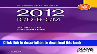 [PDF] 2012 ICD-9-CM for Hospitals, Volumes 1, 2 and 3 Professional Edition - Elsevieron