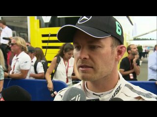 C4F1: Nico Rosberg Post Race Interview (2016 German Grand Prix)
