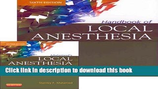 [PDF] Handbook of Local Anesthesia - Book and DVD Package, 6e Download Full Ebook