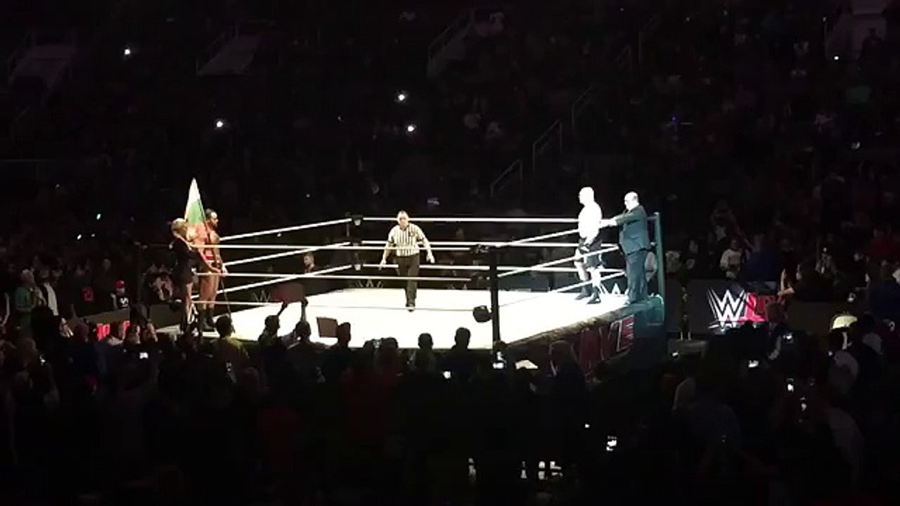 brock lesnar vs rusev live event
