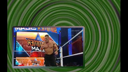 john cena vs seth rollins || summerslam 2015