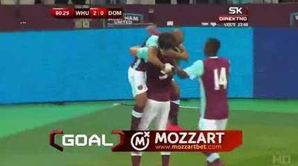 Sofiane Feghouli Goal - West Ham 3-0 Domzale - 04-08-2016
