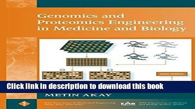 [PDF] Genomics and Proteomics Engineering in Medicine and Biology (IEEE Press Series on Biomedical