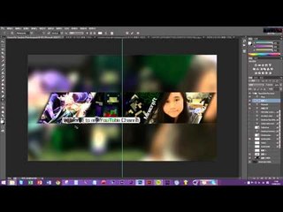 【易拉架製作幕後過程】汐曈2000訂閱賀圖~YouTube Banner製作過程 Speed Art\\YA//