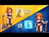 Valkyrie Tournament #3: Heal Spell vs Freeze Spell Clan | Epic All Valkyrie Attack | Clash of Clans