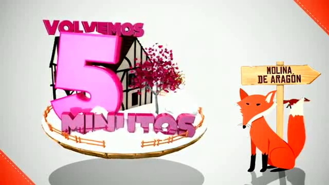 Castilla-La Mancha TV - Cortinilla 5 MINUTOS Invierno (Molina de Aragon ?) Enero-Marzo 2016
