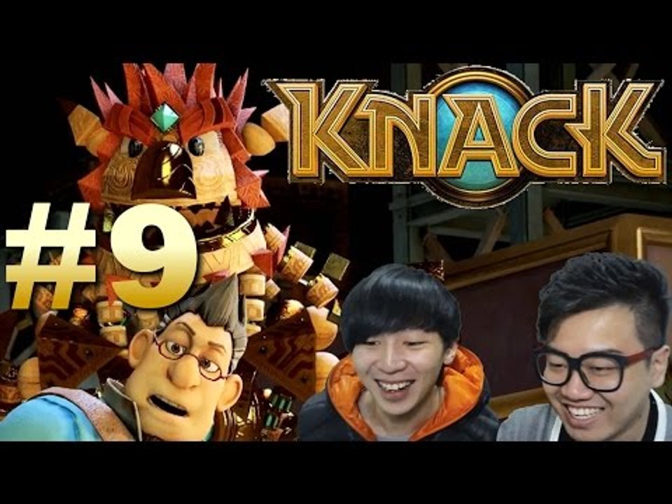 PS4『Knack』#9 - 去啦！超音蝠 (偽Pokemon) w/ Hins