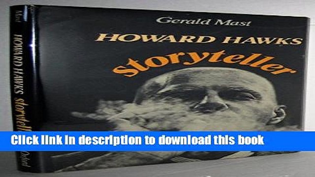 [PDF] Howard Hawks, Storyteller Download Full Ebook