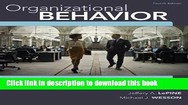 [PDF] Organizational Behavior: Improving Performance and Commitment in the Workplace Read online