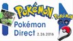 Pokemon Direct February 26 Announced! New Pokemon Z & GO Info