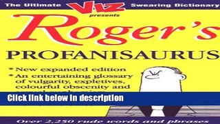 Ebook Viz: Roger s Profanisaurus Full Online