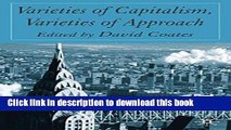 [Read  e-Book PDF] Varieties of Capitalism, Varieties of Approaches  Read Online