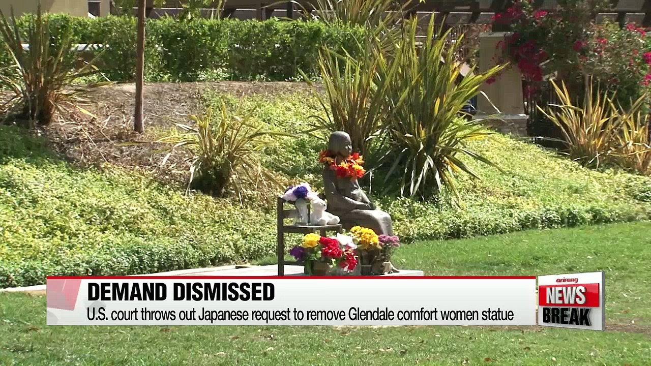 U.S. court dismisses Japanese right-wing group's request to remove comfort women statue