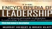 Books The Encyclopedia of Leadership: A Practical Guide to Popular Leadership Theories and