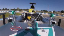 Lewis Hamilton & Nico Rosberg F1 Steering Wheel