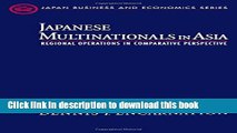 [PDF] Japanese Multinationals in Asia: Regional Operations in Comparative Perspective (Japan
