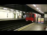 D78 Stock On The District Line Train At Tower Hill Station Heading For Upminster Station