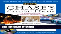 Books Chase s Calendar of Events 2009 (Book   CD-ROM): The Ulitmate Go-To Guide for Special Days,