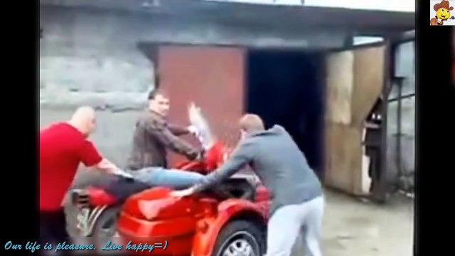 Идиоты 80 уровня =) Придурки от Бога. Лучшие приколы 2016 #24