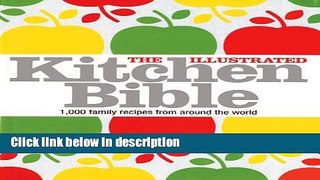 Books The Illustrated Kitchen Bible Free Download