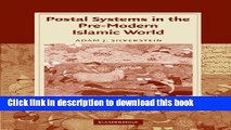 [PDF] Postal Systems in the Pre-Modern Islamic World (Cambridge Studies in Islamic Civilization)