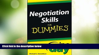 Full [PDF] Downlaod  Negotiating Skills In a Day For Dummies  READ Ebook Online Free