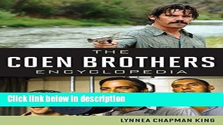 Ebook The Coen Brothers Encyclopedia Free Online