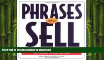 FAVORIT BOOK Phrases That Sell : The Ultimate Phrase Finder to Help You Promote Your Products,