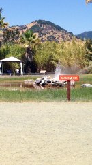 Old Faithful, Calistoga, CA. Aug 3, 2016. pre-eruption