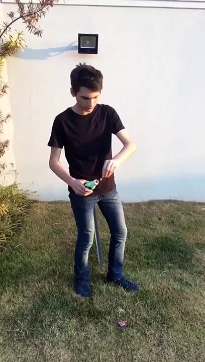 Homemade "wheat" grenade