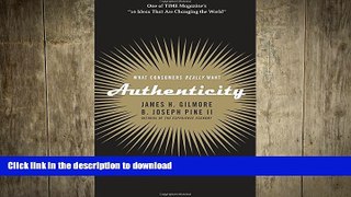 DOWNLOAD Authenticity: What Consumers Really Want READ PDF BOOKS ONLINE