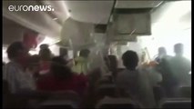 VIDEO: Incidente a Dubai, panico a bordo dell'aereo in fiamme