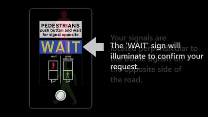 Pedestrians; How to use a PCaTS Crossing