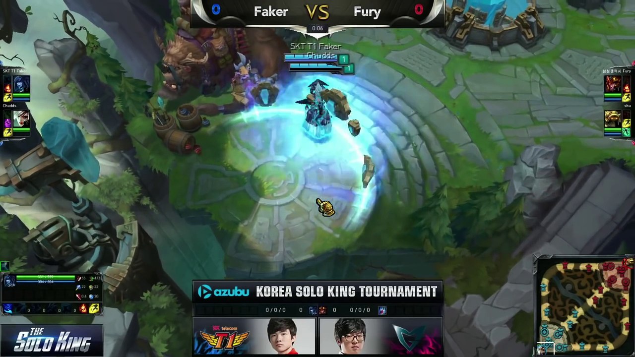 Faker vs Fury - The Solo King Tournament - Moments And Memories