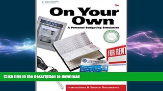 FAVORIT BOOK On Your Own: A Personal Budgeting Simulation (Financial Literacy Promotion Project)