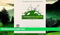READ FREE FULL  Operations Management: Processes and Supply Chains, Student Value Edition Plus