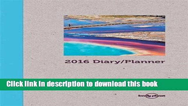 Books Lonely Planet Day Planner 2016 1st Ed. Free Download