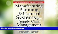 READ FREE FULL  MANUFACTURING PLANNING AND CONTROL SYSTEMS FOR SUPPLY CHAIN MANAGEMENT : The