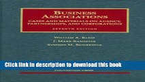 Books Business Associations, Cases and Materials on Agency, Partnerships, and Corporations